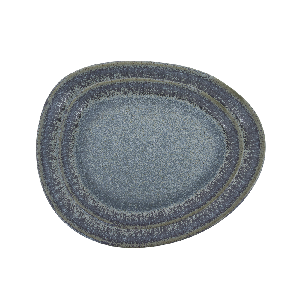 Asymmetric Plates (set of 4) / Galena