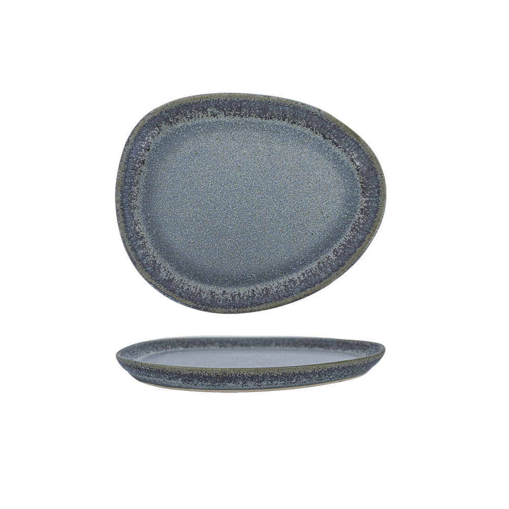 ASYMMETRIC Tableware Set / Galena (set of 4)