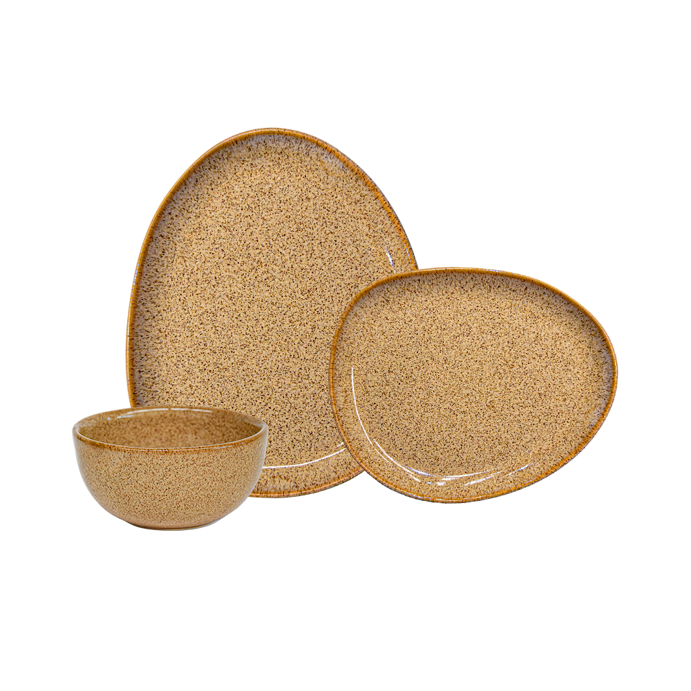 ASYMMETRIC Tableware Set / Chab (set of 4)