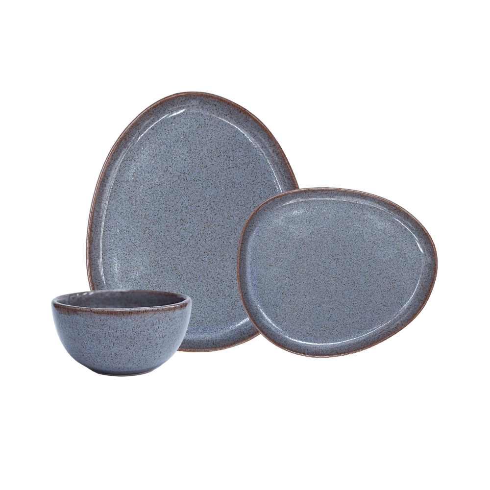 ASYMMETRIC Tableware Set / Taam (set of 4)