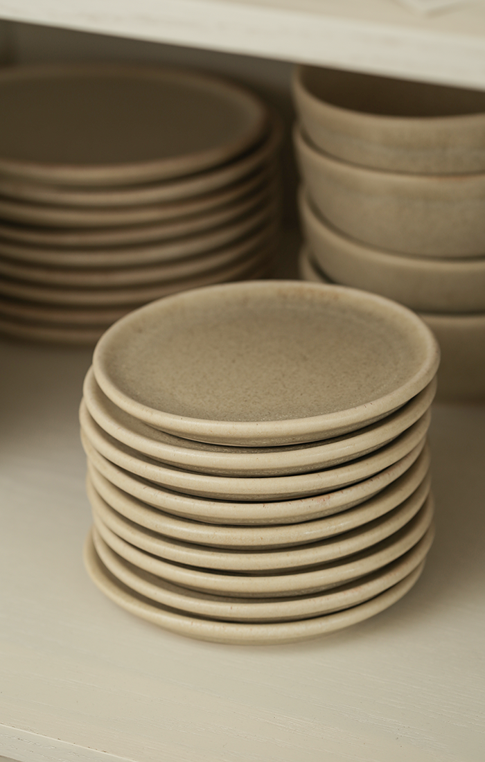 Canvas Plates (set of 4) / Copal