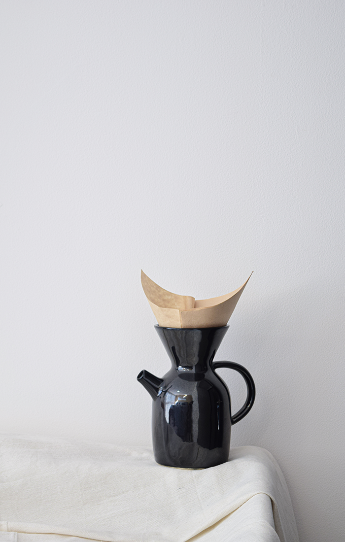 Pour Over Coffee Maker / Obsidiana