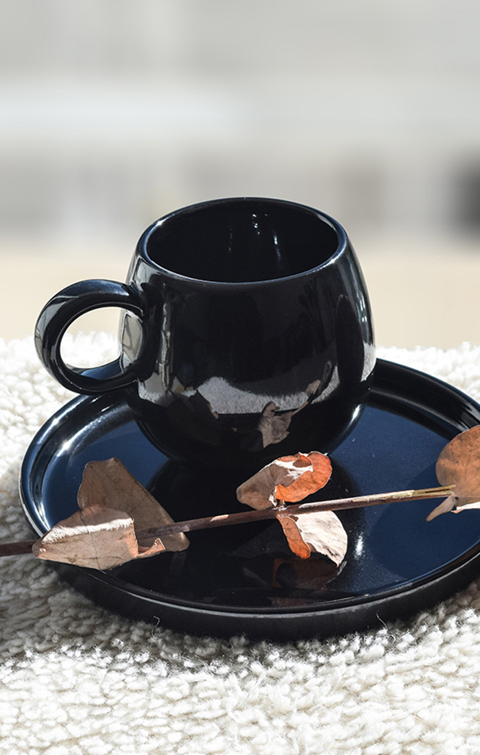 Mug (set de 4) / Obsidiana
