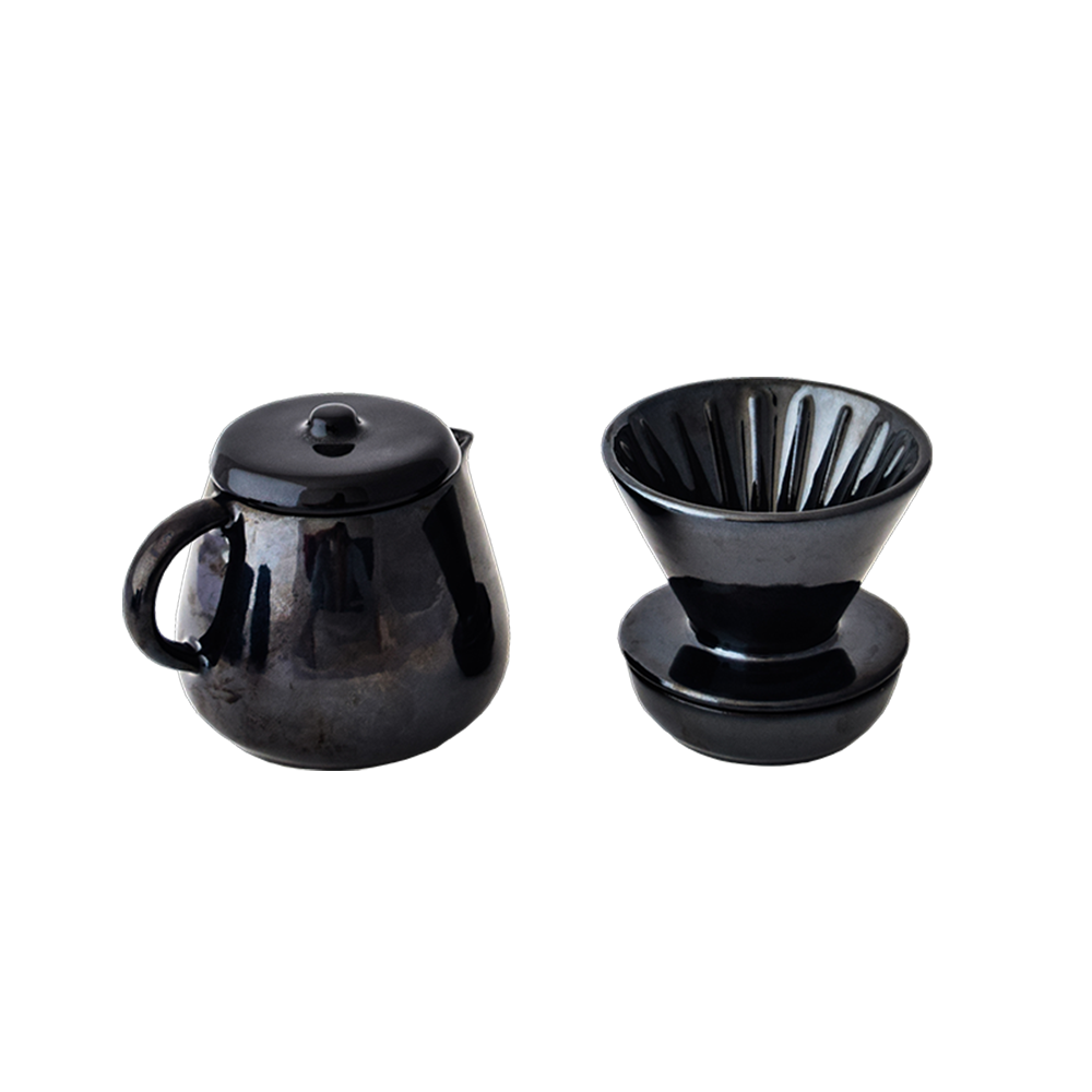 Coffee Dripper Kit / Obsidiana