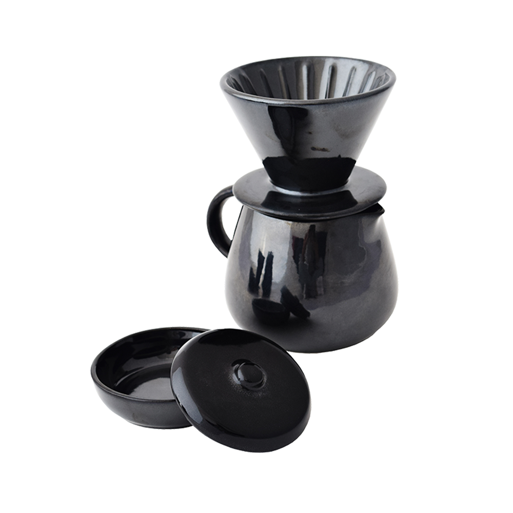 Coffee Dripper Kit / Obsidiana