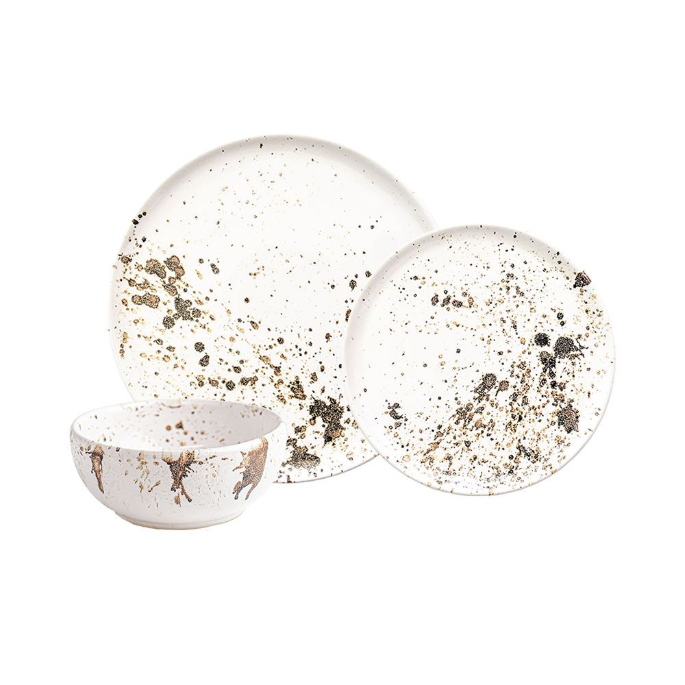 CANVAS Tableware Set / Jun Ha (set of 4)