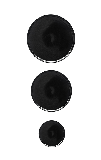 Alto Plates (set of 4) / Obsidiana