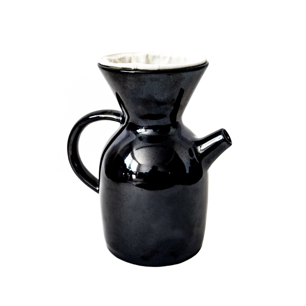Pour Over Coffee Maker / Obsidiana