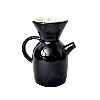 Pour Over Coffee Maker / Obsidiana